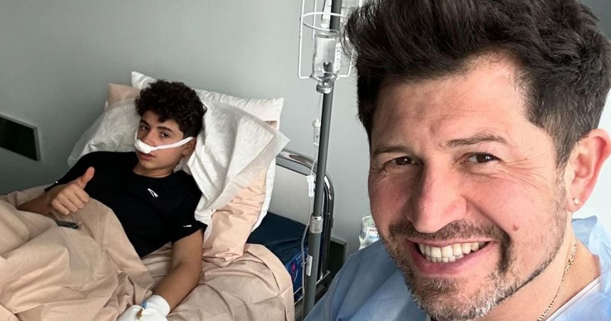 Андрій Джеджула з сином