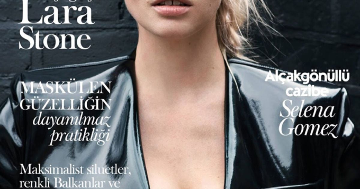 Лара Стоун в фотосессии турецкого Vogue