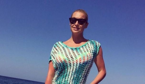 Анастасия Волочкова в бикини отдых отпуск Греция Крит — Фоторепортаж