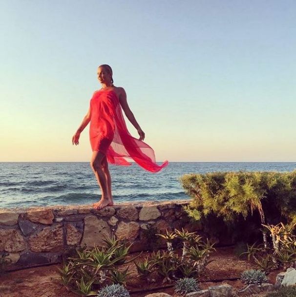 Анастасия Волочкова в бикини отдых отпуск Греция Крит — Фоторепортаж