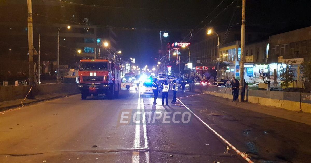 ДТП на Шулявському шляхопроводі в Києві_7 / © Еспресо.TV