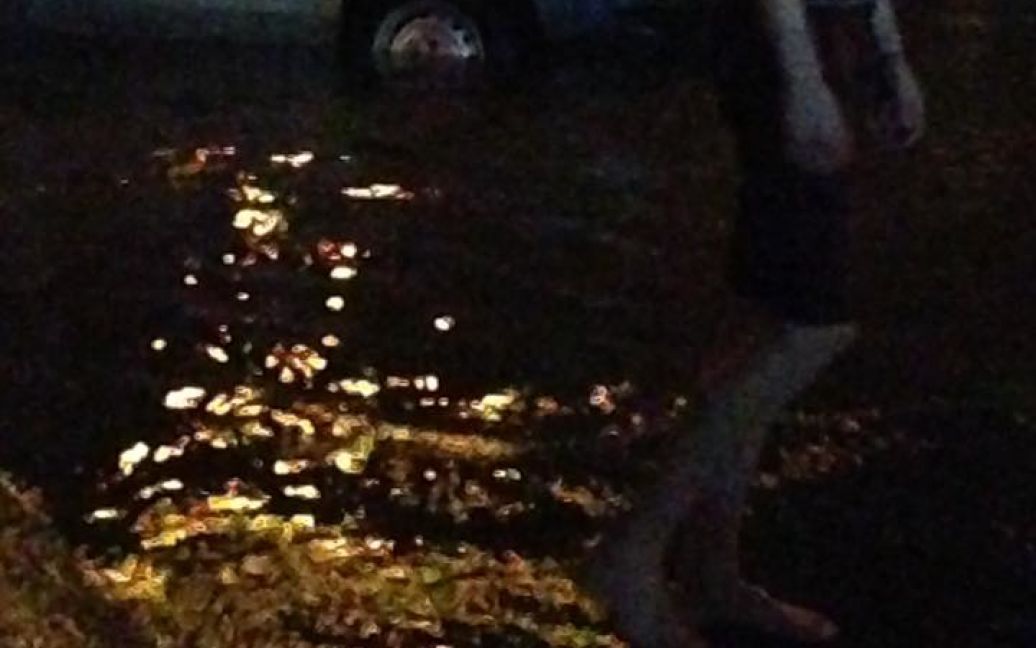 Дощі затопили вулицю Моніторну в Дніпрі на 60-70 сантиметрів / © Анна Павлова / Facebook