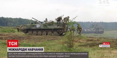 Новости Украины: на Яворивском полигоне стартовали международные учения Rapid Trident