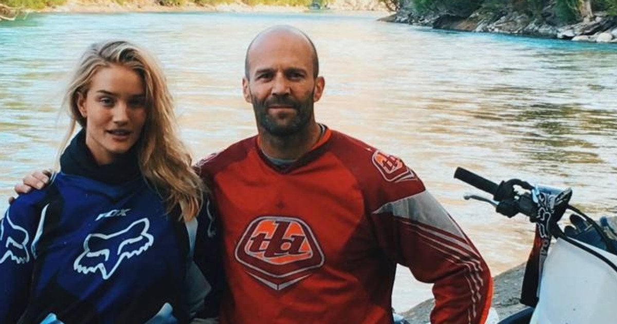 Рози Хантингтон-Уайтли и Джейсон Стэтхэм