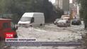 Украинские города накрыли мощные ливни, люди жалуются на подтопления квартир и улиц