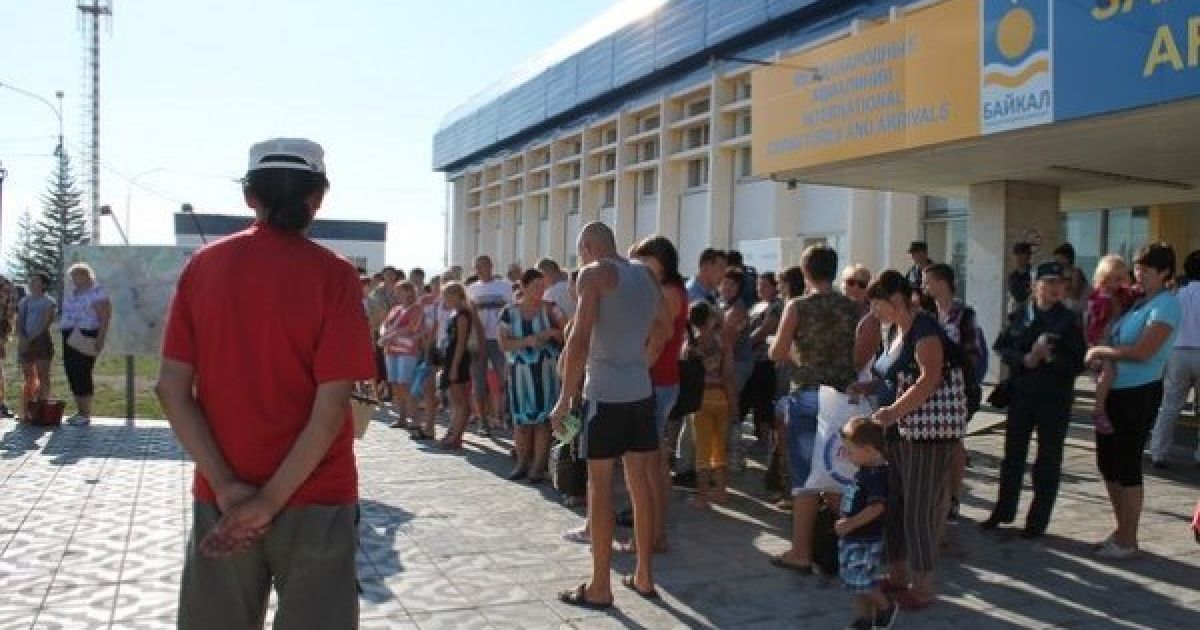 Беженцы из Донецка в Бурятии. Архивное фото