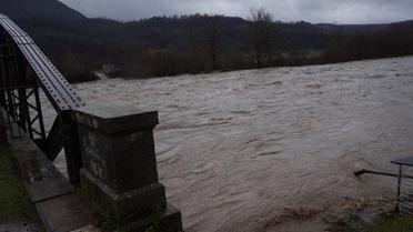 Закарпаття інтенесивно підтоплює. Тячев / © tyachiv.com.ua