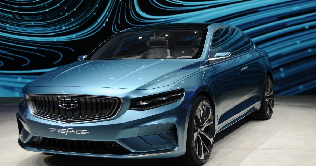 Geely PreFace_7 / © carscoops.com