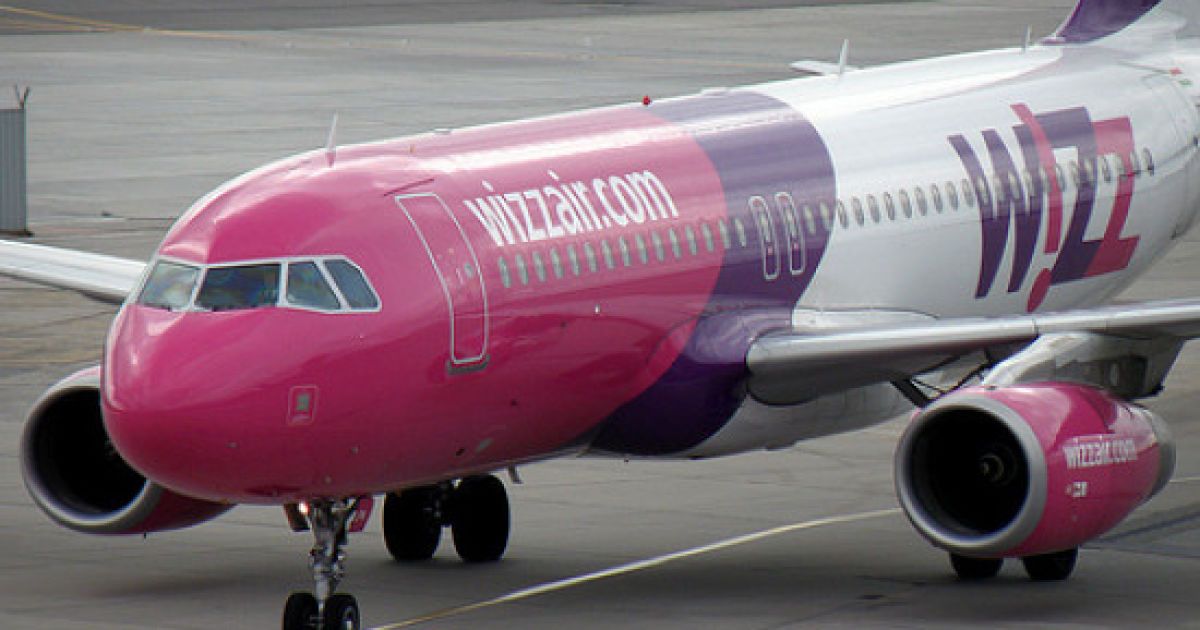 Wizz Air скоротить кількість рейсів в Україну та з України вдвічі