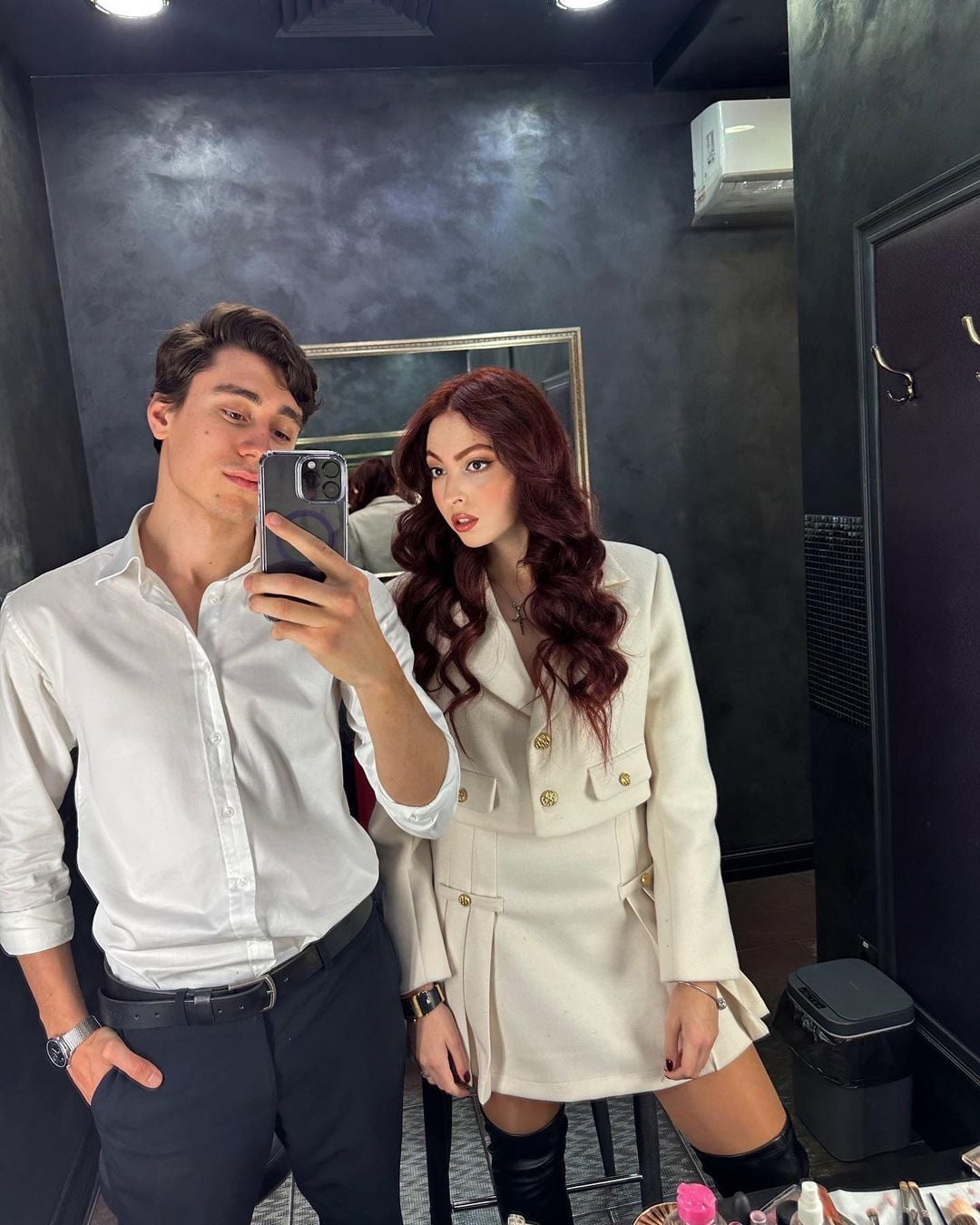 Маша Полякова с вероятным бойфрендом / © instagram.com/mashapolyakova