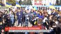 Квітами, прапорами та виконанням гімну: як зустрічали полонених моряків у Львові та Херсоні