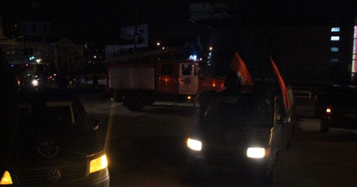 Дороги к суду также заблокированы. / © gre4ka.info