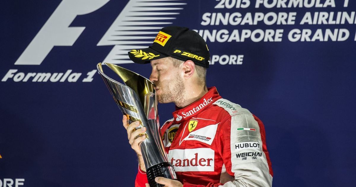 Себастьян Феттель в четвертый раз выиграл Гран-при Сингапура