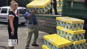 Доставка пакунків малюка в Умані / © Черкаська облдержадміністрація