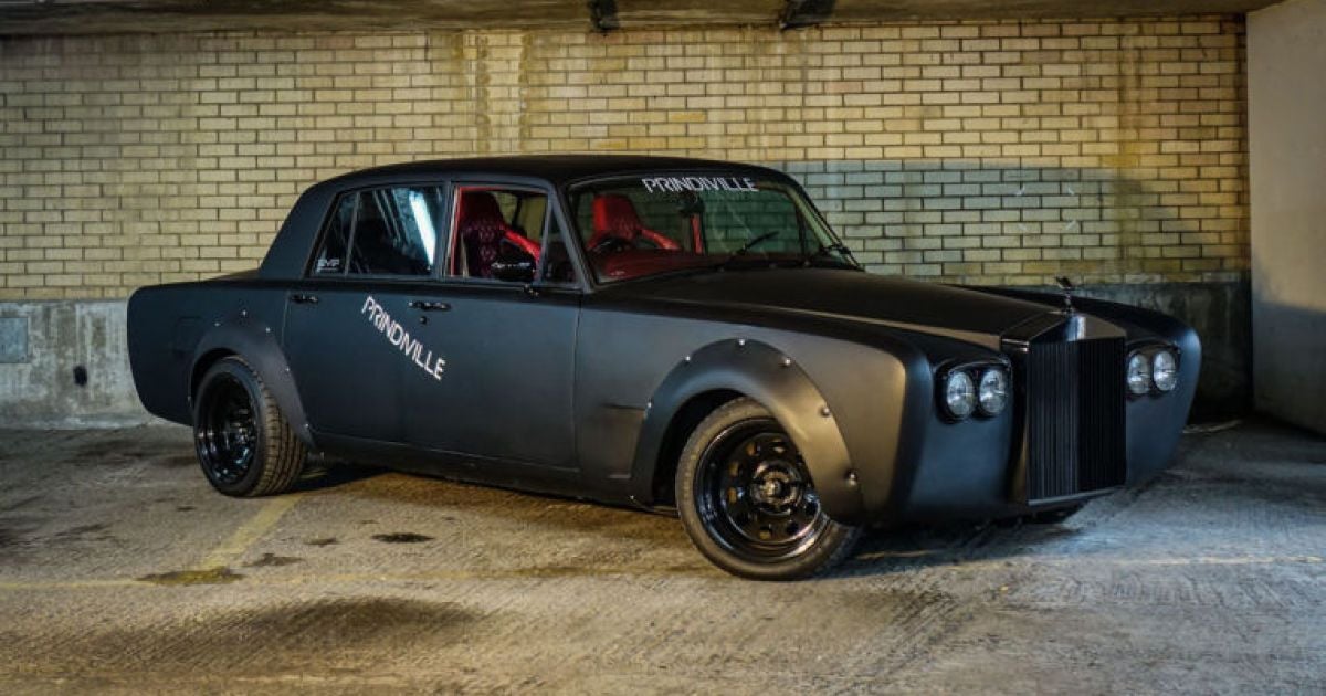 Дрифтовый седан Rolls-Royce Silver Shadow II выставлен на продажу