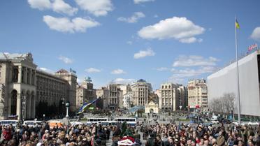 С Дмитрием Годзенком пришли проститься сотни людей. / © УНИАН