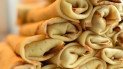 Блинчики с начинкой из кисломолочного сыра