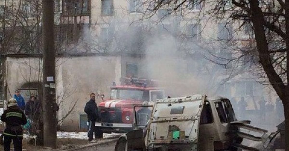 В Харькове взорвался автомобиль комбата.