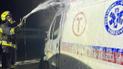 У Польщі зловмисник підпалив автомобілі швидкої, призначені для допомоги Україні
