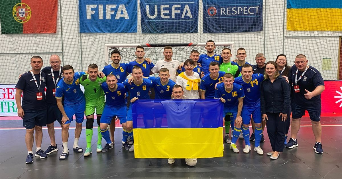 Сборная Украины по футзалу / Фото: facebook.com/UKRAINEFUTSAL