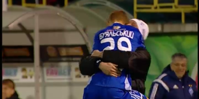 Волынь - Динамо - 1:3. Видео гола Буяльского