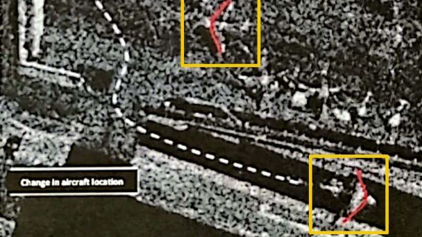Спутниковые снимки говорят о том, что 20 августа российский самолет доставил оружие и деньги в аэропорт Тегерана. 2