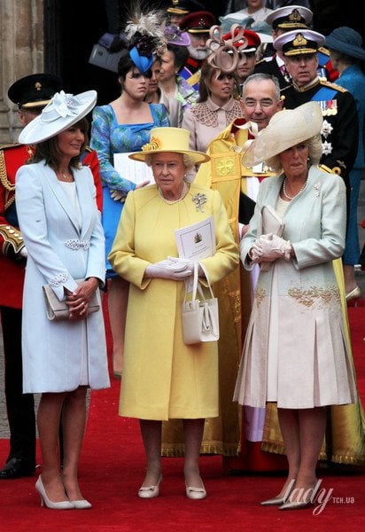 Королева Єлизавета II на весіллі старшого онука / © Getty Images