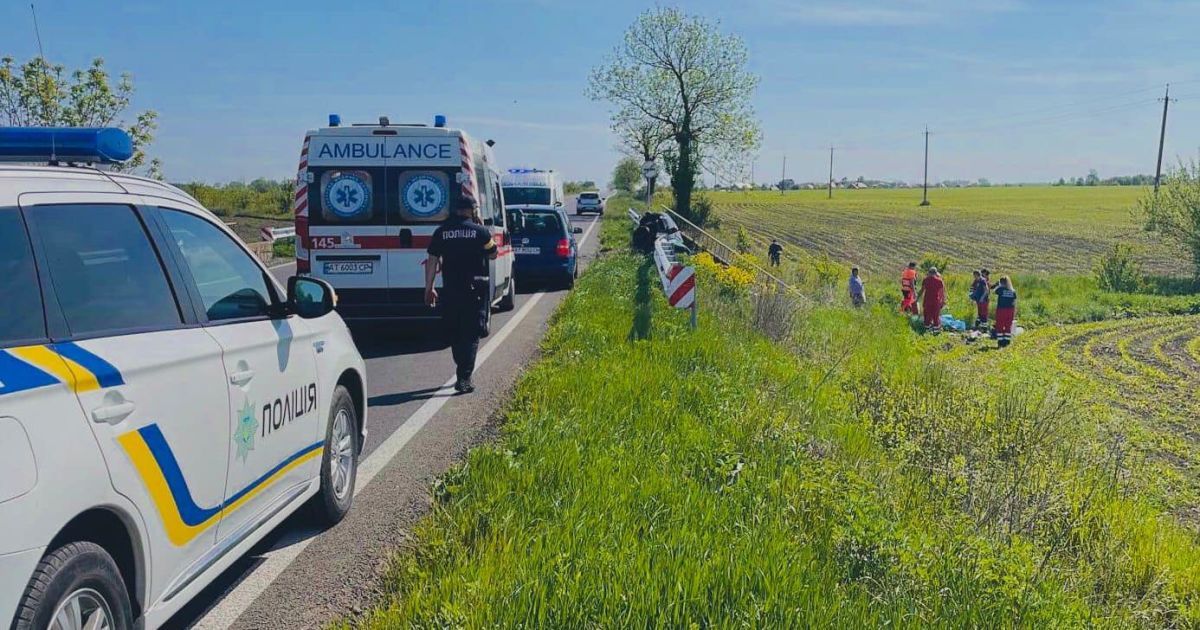 ДТП на Прикарпатті_3 / © ГУ Национальной полиции в Ивано-Франковской области.