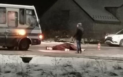 Во Львовской области рейсовый автобус насмерть сбил лошадь