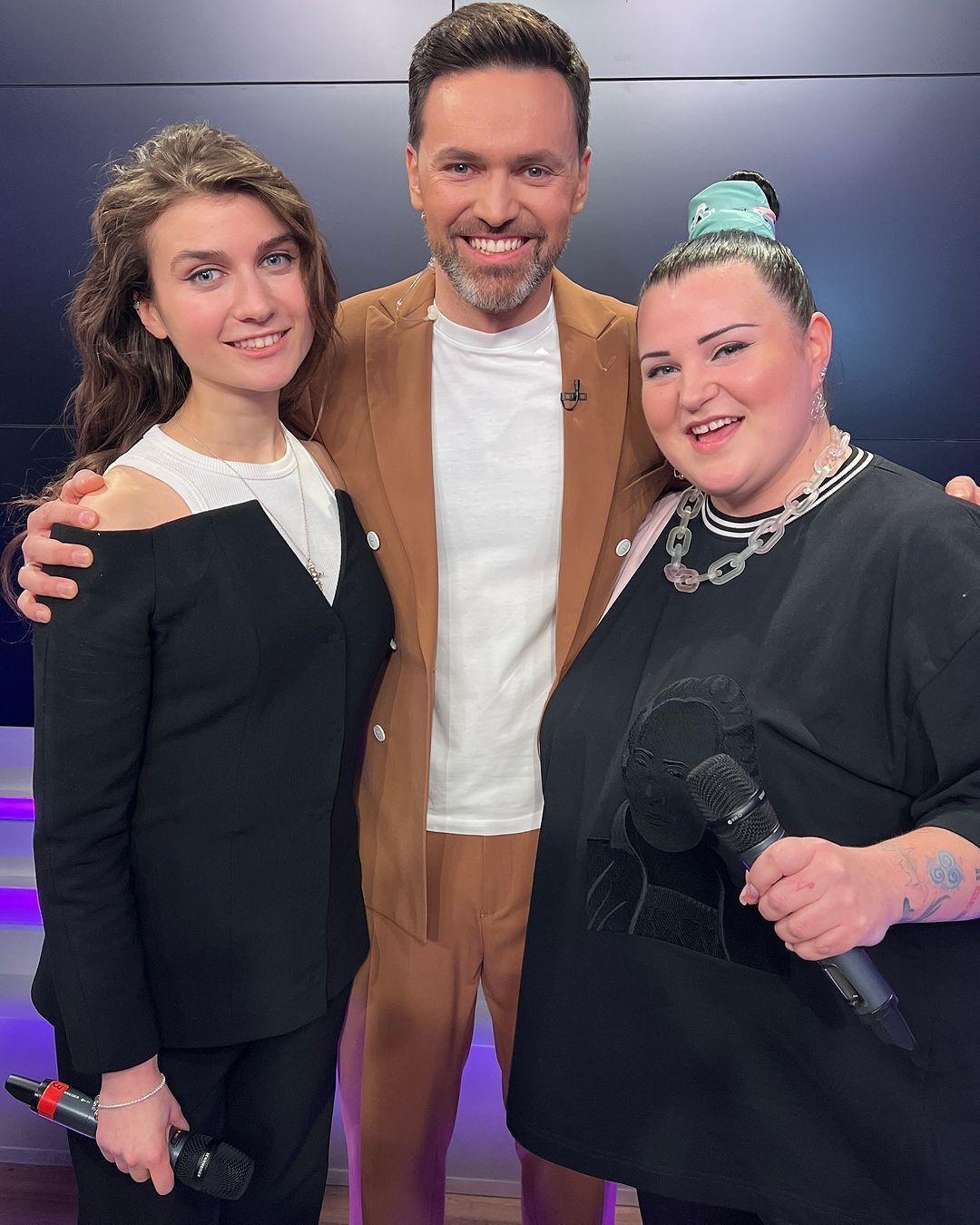 Тімур Мірошниченко з Jerry Heil і alyona alyona / © instagram.com/timur.miroshnychenko