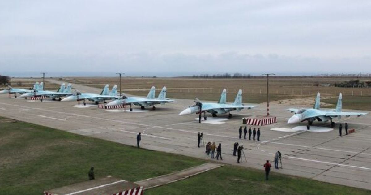 Аэродром Бельбек под Севастополем