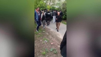 Массовая стычка с полицией в Одессе: толпа пыталась помешать доставлению мужчины в ТЦК