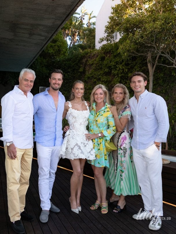 Ченнінг з Елізою та їхні сім'ї