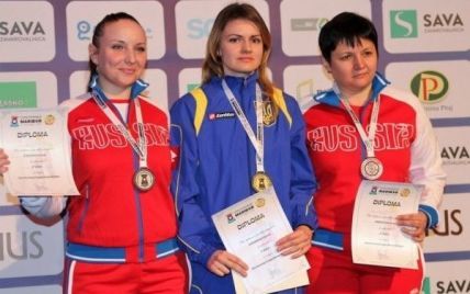 Украинцы завоевали три медали на чемпионате Европы по стрельбе из пневматического оружия