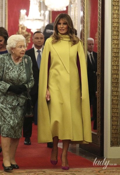 Королева Елизавета II и Мелания Трамп / © Associated Press