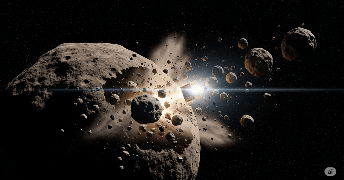 Астероид (иллюстративный фото)