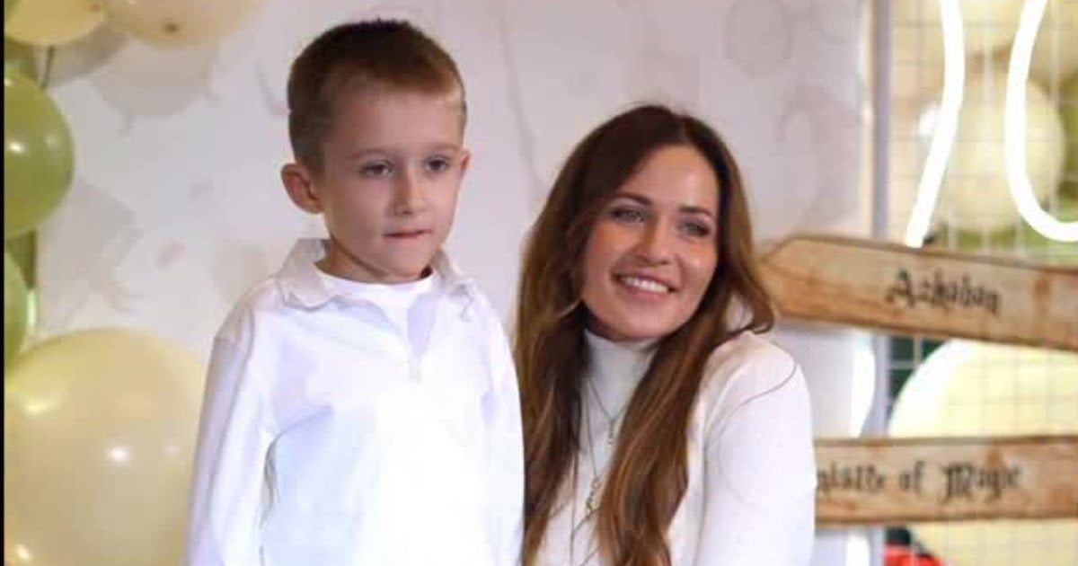 Наталка Денисенко з сином