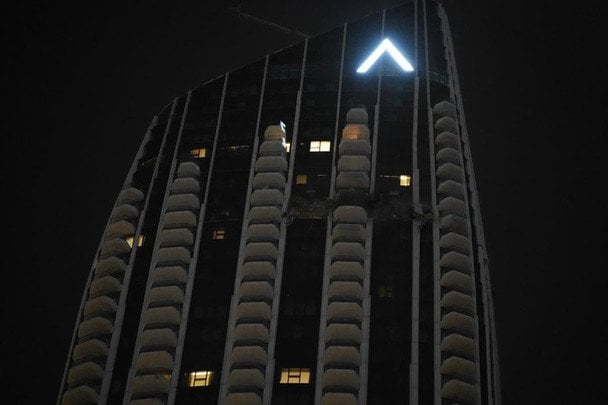 Дрон упав на хмарочос навколо гавані Дубай-Крік. / © Dubai Media Office