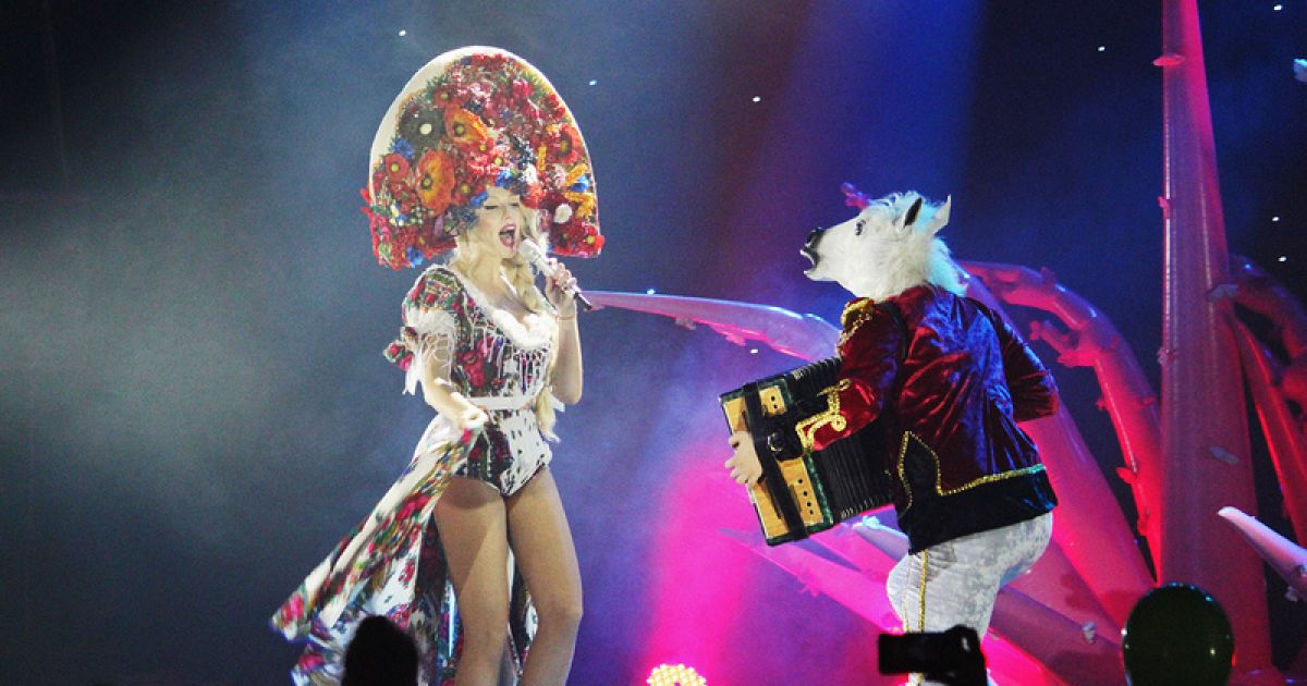 Полякова виступила в Дніпропетровську / © прес-служба Олі Полякової