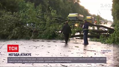 Погода в Україні: короткочасні, але потужні зливи з грозами прокотилися центром та заходом країни
