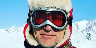 Вправний лижник Олег Скрипка показав, як опановує альпійські траси