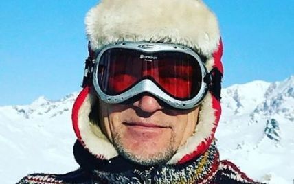 Вправний лижник Олег Скрипка показав, як опановує альпійські траси