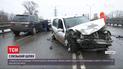Масштабная автотроща в Броварах: столкнулись сразу девять машин