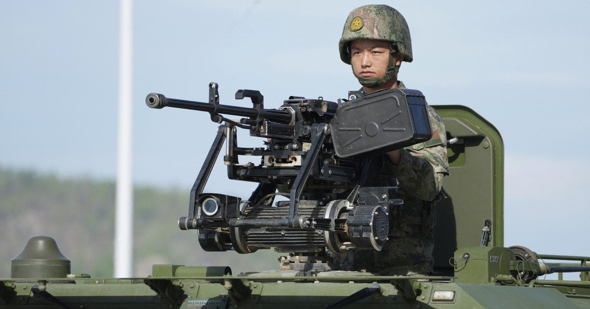 Китайский военный