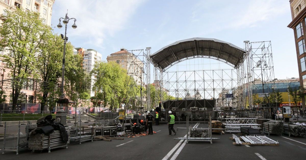 Фан-зона Євробачення на Хрещатику_3 / © УНІАН