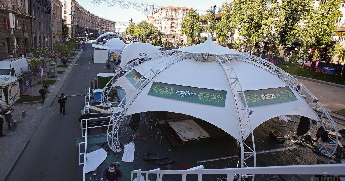 Фан-зона Євробачення на Хрещатику_7 / © УНІАН