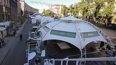 Фан-зона Євробачення на Хрещатику_7 / © УНІАН