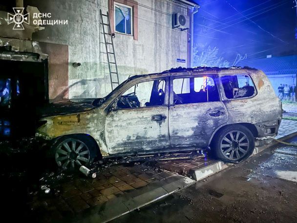 На Одещині загорілися сонячні батареї / © Головне управління ДСНС в Одеській області/facebook