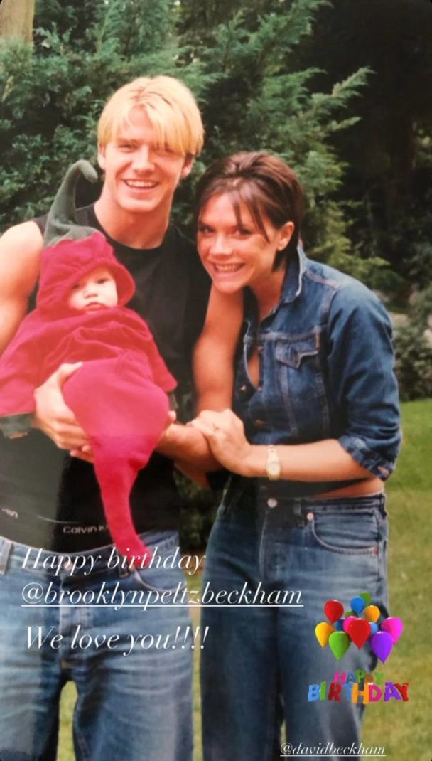 Дэвид и Виктория Бекхэм поздравили сына Бруклина с днем рождения / © instagram.com/victoriabeckham