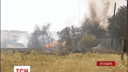 На Луганщине ночью боевики били по Станице Луганской